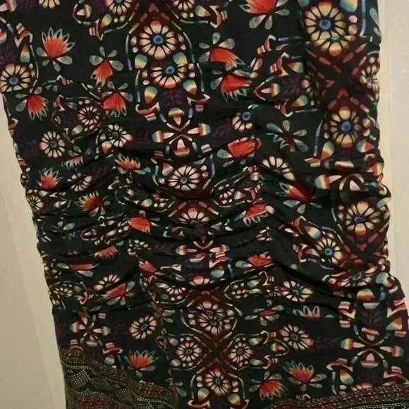 Free People Funky Rouched Tank Top Multicolored size XS 70’s style - Picture 3 of 7